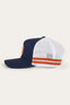 Ringers Western - McCoy Trucker Cap - Dark Navy & White