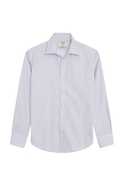 M.J. Bale - McGuinness Shirt - Check - White Jacaranda