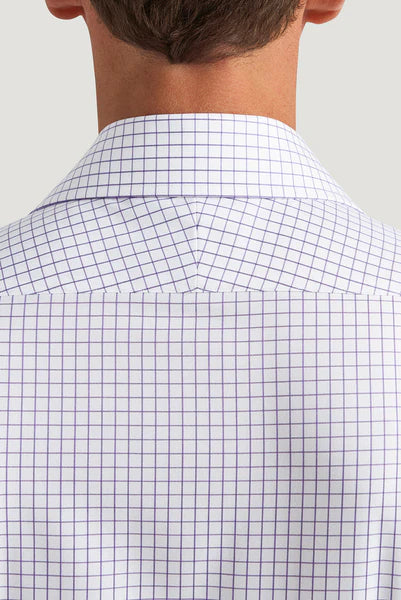 M.J. Bale - McGuinness Shirt - Check - White Jacaranda