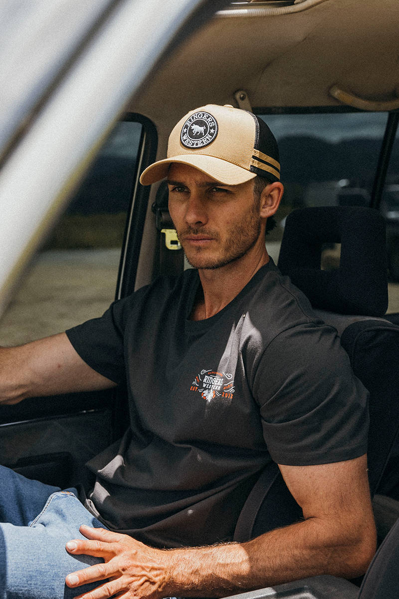 Ringers Western - McCoy Trucker Cap - Clay Black