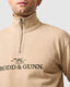 Rodd & Gunn - Milford Sound Quarter Zip Sweatshirt - Acorn