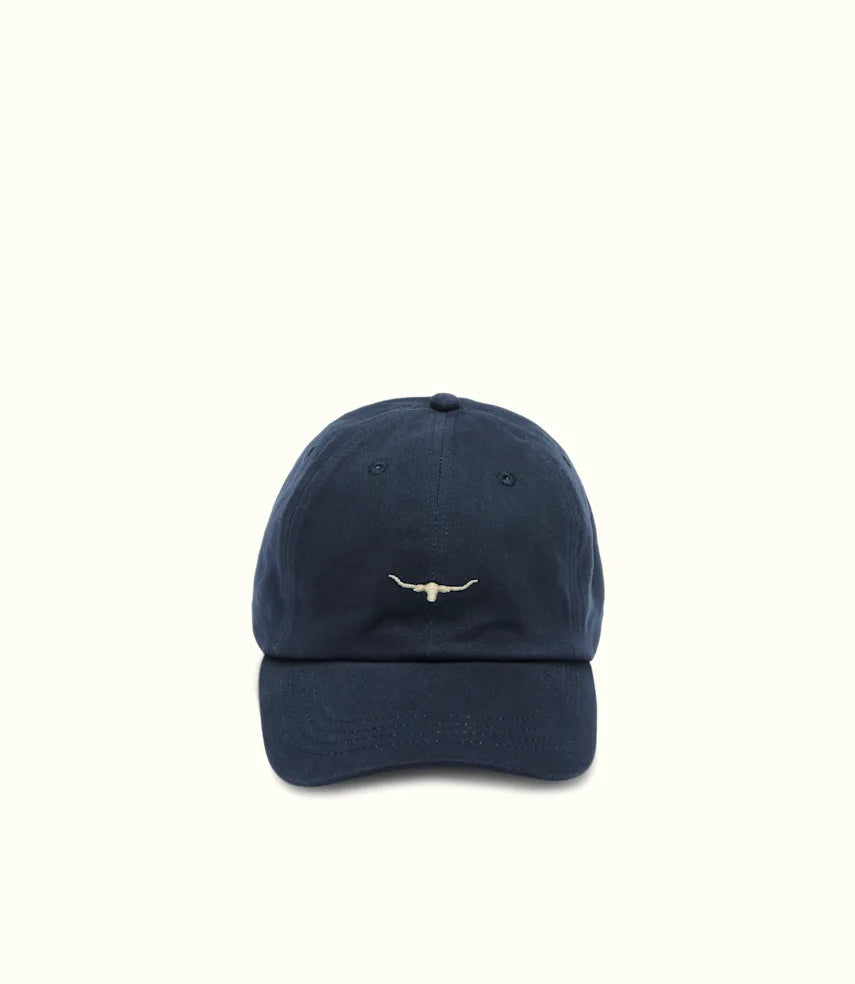 R.M.Williams - Mini Longhorn Twill Cap - Blue Wash