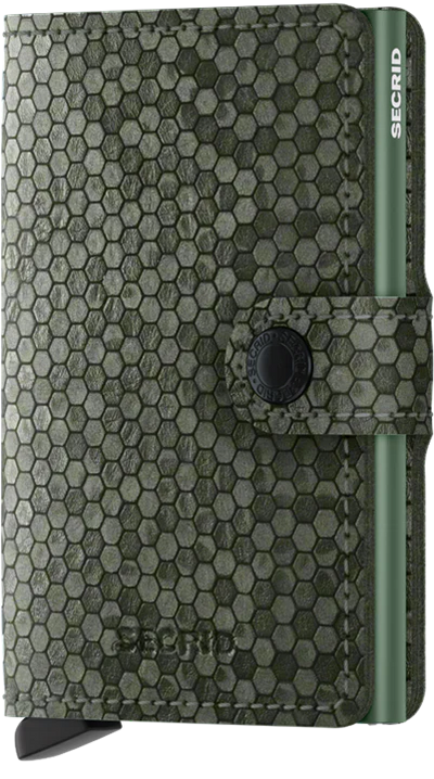 Secrid - RFID Protected Mini Wallet - Hexagon - Green