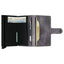 Secrid - RFID Protected - Mini Wallet - Vintage - Grey Black