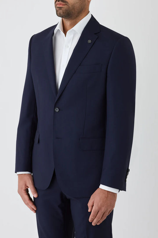 Cambridge - Morse Pure Wool Suit Jacket  - FM1417 - Navy