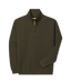 R.M.Williams - Mulyungarie Quarter Zip Sweatshirt - Dark Olive/Olive Drab