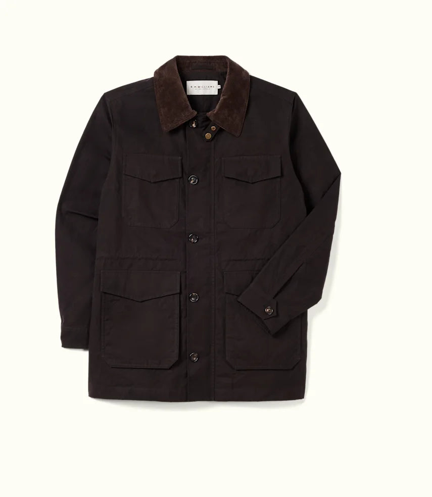 R.M.Williams - Murray Cruiser Waxed Cotton Jacket - Espresso