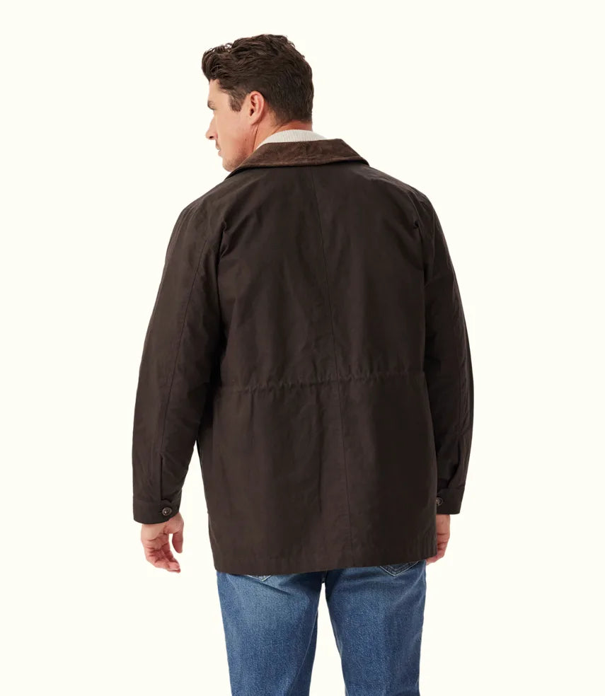 R.M.Williams - Murray Cruiser Waxed Cotton Jacket - Espresso