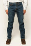 Ringers Western - Muster Slim Straight Fit Jeans- Dark Wash Blue