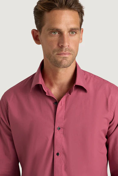M.J. Bale - Newman Shirt - Vintage Red