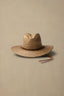 Akubra - Nomad Straw Hat - Extra Dark Toast