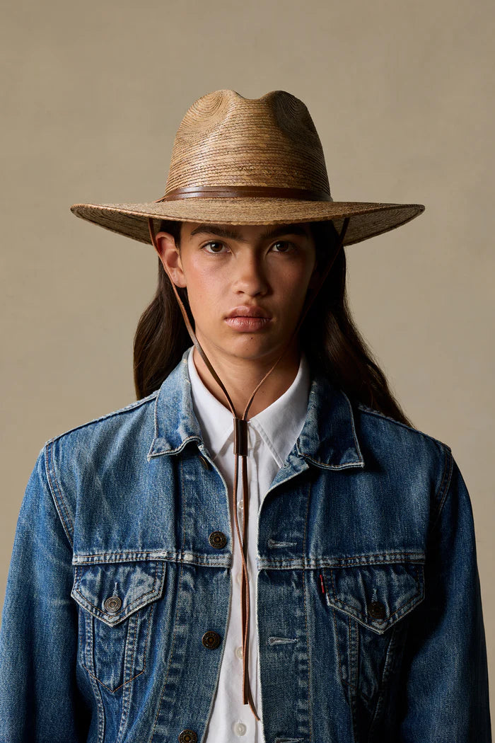 Akubra - Nomad Straw Hat - Extra Dark Toast