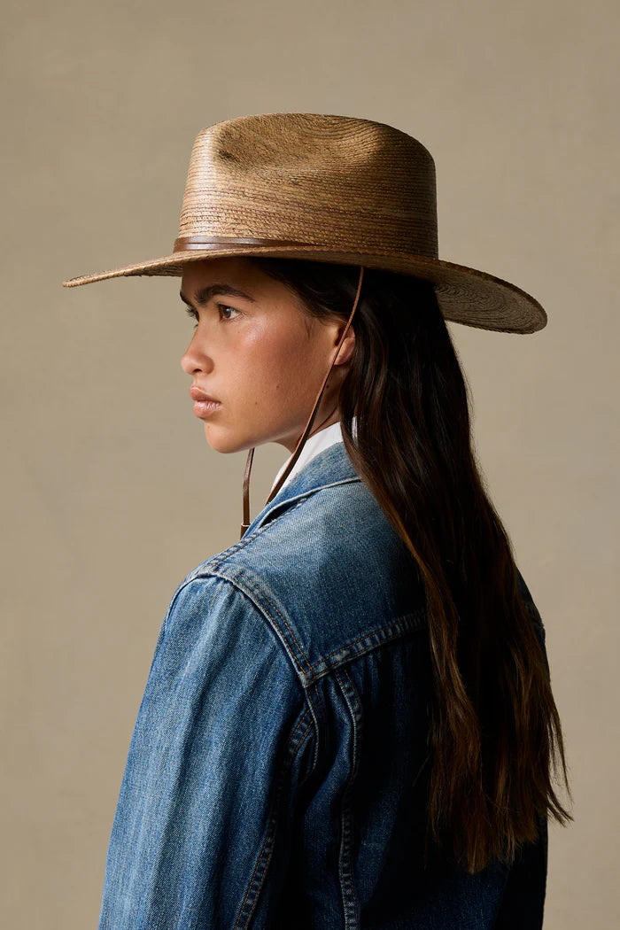 Akubra - Nomad Straw Hat - Extra Dark Toast