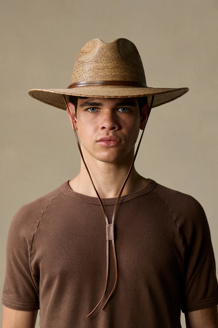 Akubra - Nomad Straw Hat - Extra Dark Toast