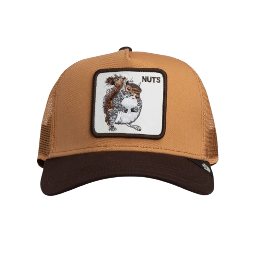 Goorin - Animal Trucker Cap - Squirrel - Nuts - Heat (Tan)
