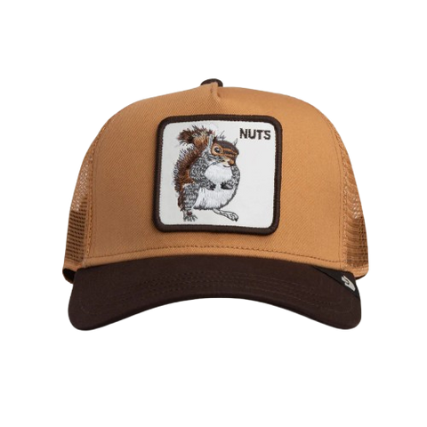 Goorin - Animal Trucker Cap - Squirrel - Nuts - Heat (Tan)