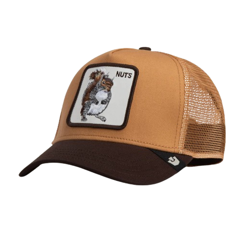 Goorin - Animal Trucker Cap - Squirrel - Nuts - Heat (Tan)
