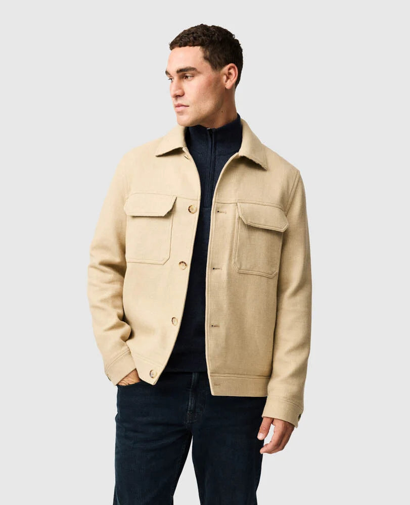 Rodd and Gunn Oates Canyon jacket in beige