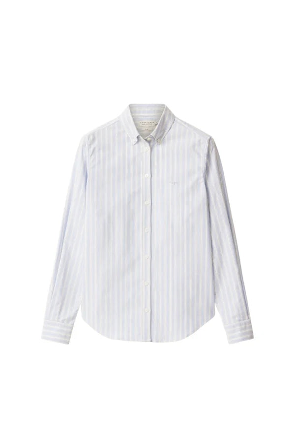 R.M.Williams - Olney Shirt - Stripe - Blue/White