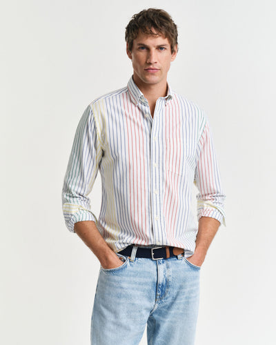 GANT - Archive Oxford Shirt - Stripe - Multi