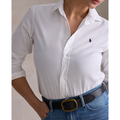 Polo Ralph Lauren -  Slim Fit Oxford Shirt - White