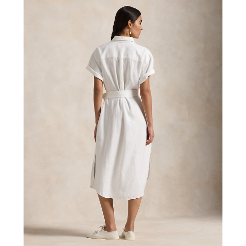 Polo Ralph Lauren - Linen Panelled Shirtdress - White
