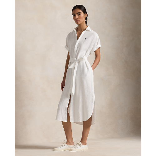 Polo Ralph Lauren - Linen Panelled Shirtdress - White