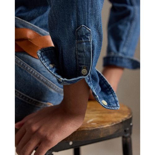 Polo Ralph Lauren -  Slim Fit Denim Shirt - Denim