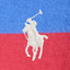 Polo Ralph Lauren -  Jersey Shaped Rugby Shirt- Red-Blue Stripe