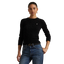 Polo Ralph Lauren - Womens Cable Knit Cotton Sweater - Black