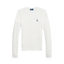 Polo Ralph Lauren - Womens Cable Knit Cotton Sweater - White
