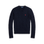 Polo Ralph Lauren - Womens Cable Knit Cotton Sweater - Navy