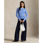 Polo Ralph Lauren -  Cable Knit Cotton Crewneck Sweater - Litchfield Blue