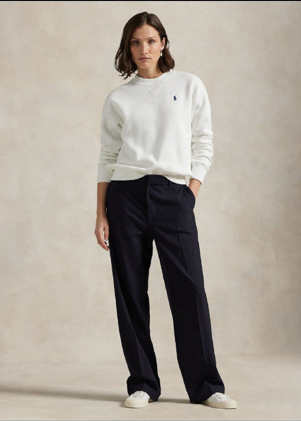 Polo Ralph Lauren -  Fleece Sweatshirt - White