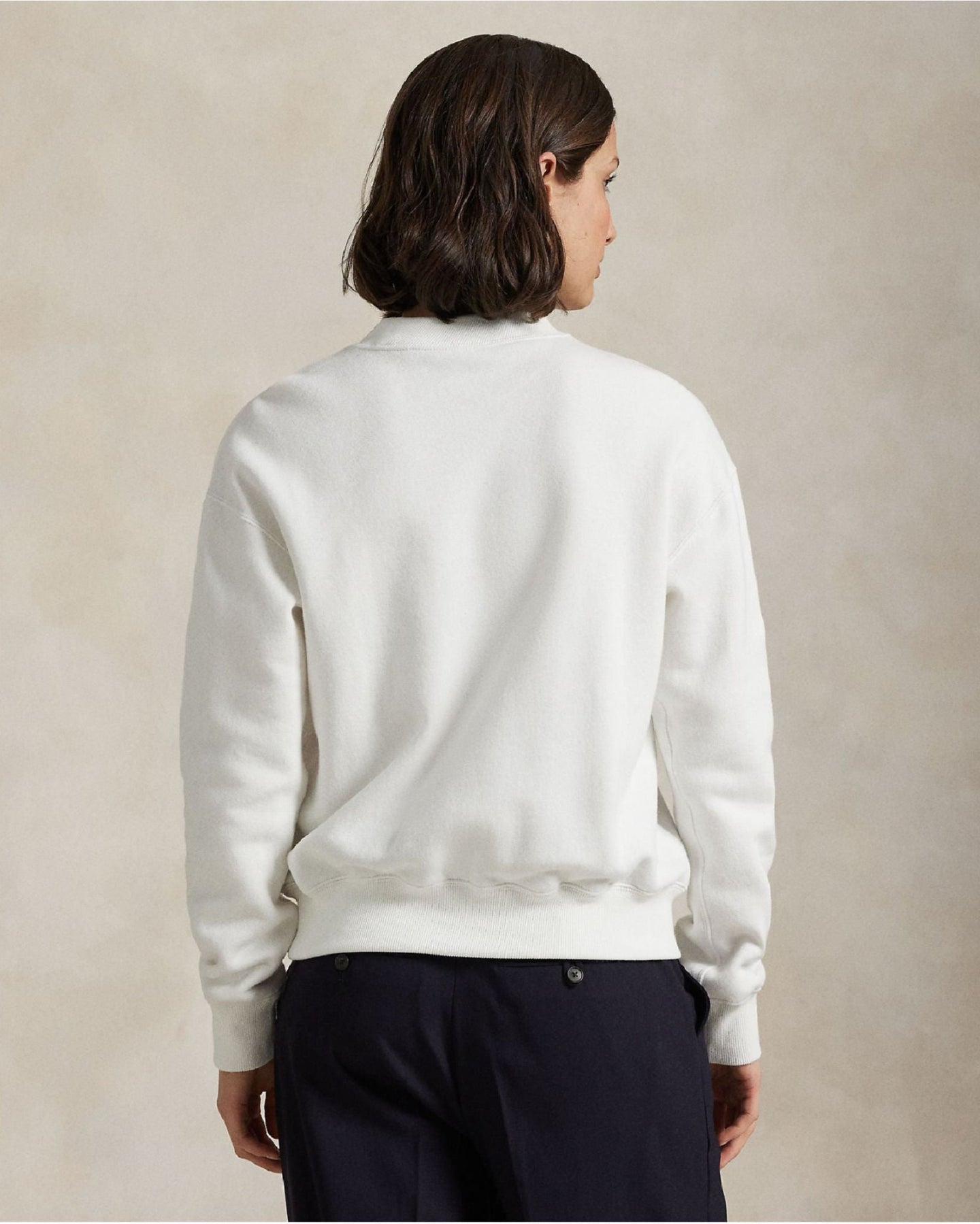Polo Ralph Lauren -  Fleece Sweatshirt - White
