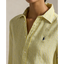 Polo Ralph Lauren - Classic Fit Linen Striped Shirt - Yellow, Blue, and White 