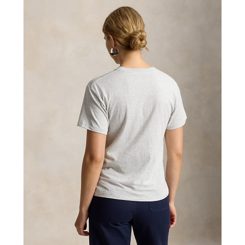 Polo Ralph Lauren -  Bear Jersey Tee - Light Smoke