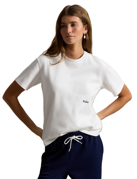 Polo Ralph Lauren -  Big Pony Cotton Crewneck T-shirt - White