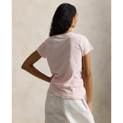 Polo Ralph Lauren - Classic Fit Cotton Crewneck Tee - Pink Sand
