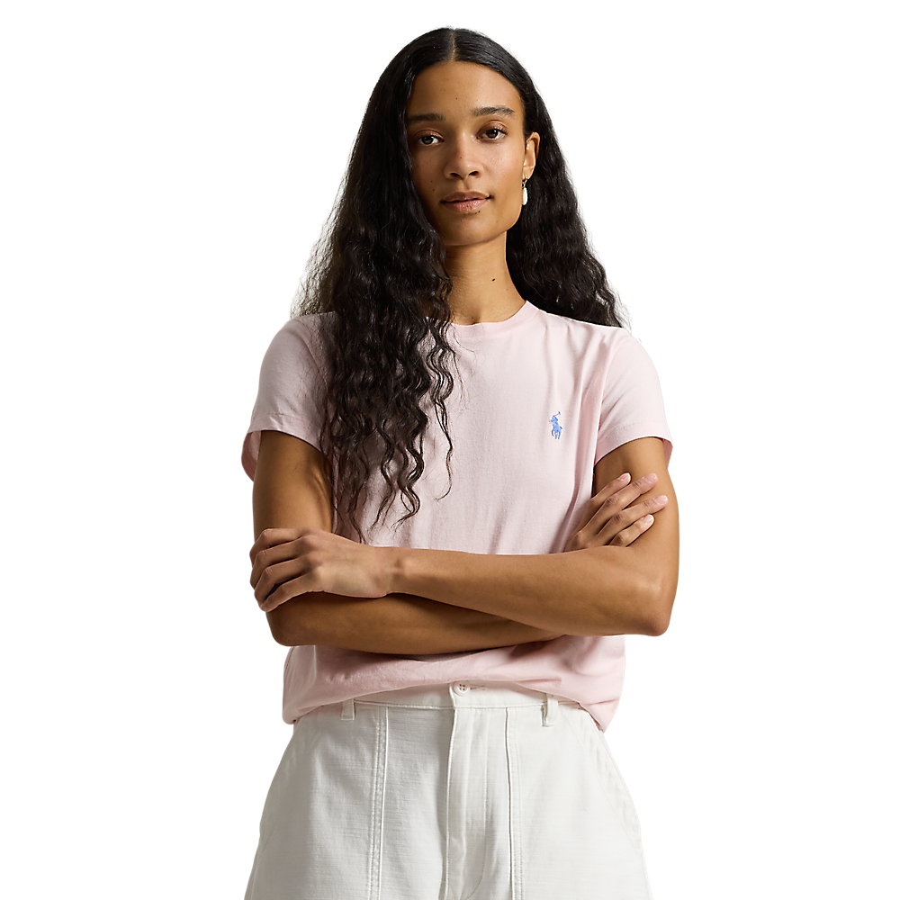 Polo Ralph Lauren - Classic Fit Cotton Crewneck Tee - Pink Sand