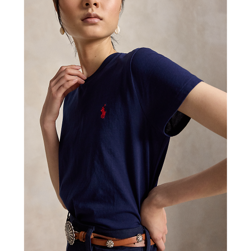 Polo Ralph Lauren - Cotton Jersey Crewneck T-Shirt - Cruise Navy