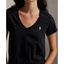 Polo Ralph Lauren - Cotton Jersey V-Neck T-Shirt - Black