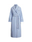 Polo Ralph Lauren - Striped Poplin Cotton Robe - Blue/White