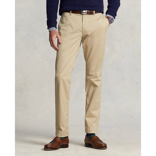 Polo Ralph Lauren -  Slim Stretch Chino Pant - Khaki