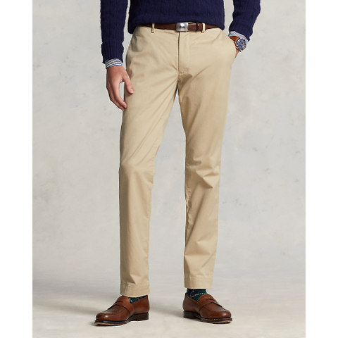 Polo Ralph Lauren -  Slim Stretch Chino Pant - Khaki