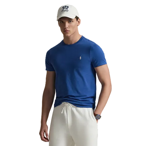 Polo Ralph Lauren - Classic Fit Cotton Crewneck Tee - Dusty Azure