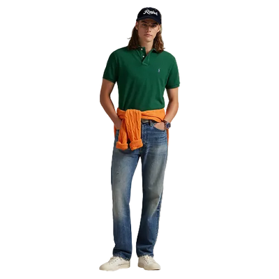Polo Ralph Lauren -  Mesh Polo Shirt - Forest Green
