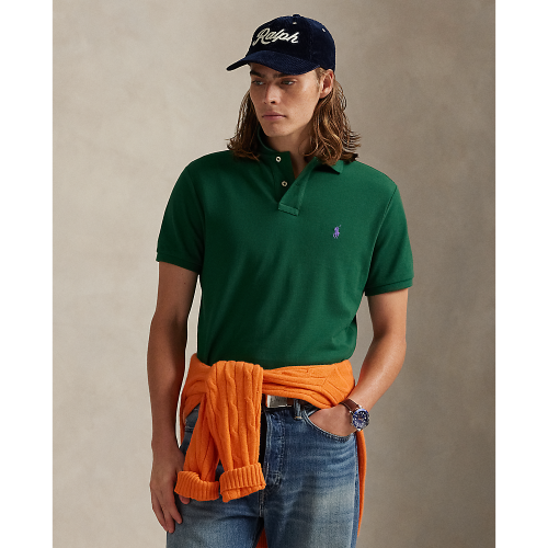 Polo Ralph Lauren -  Mesh Polo Shirt - Forest Green