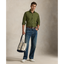 POL710805564071-Polo Ralph Lauren - Custom Fit Oxford Shirt - New Olive
