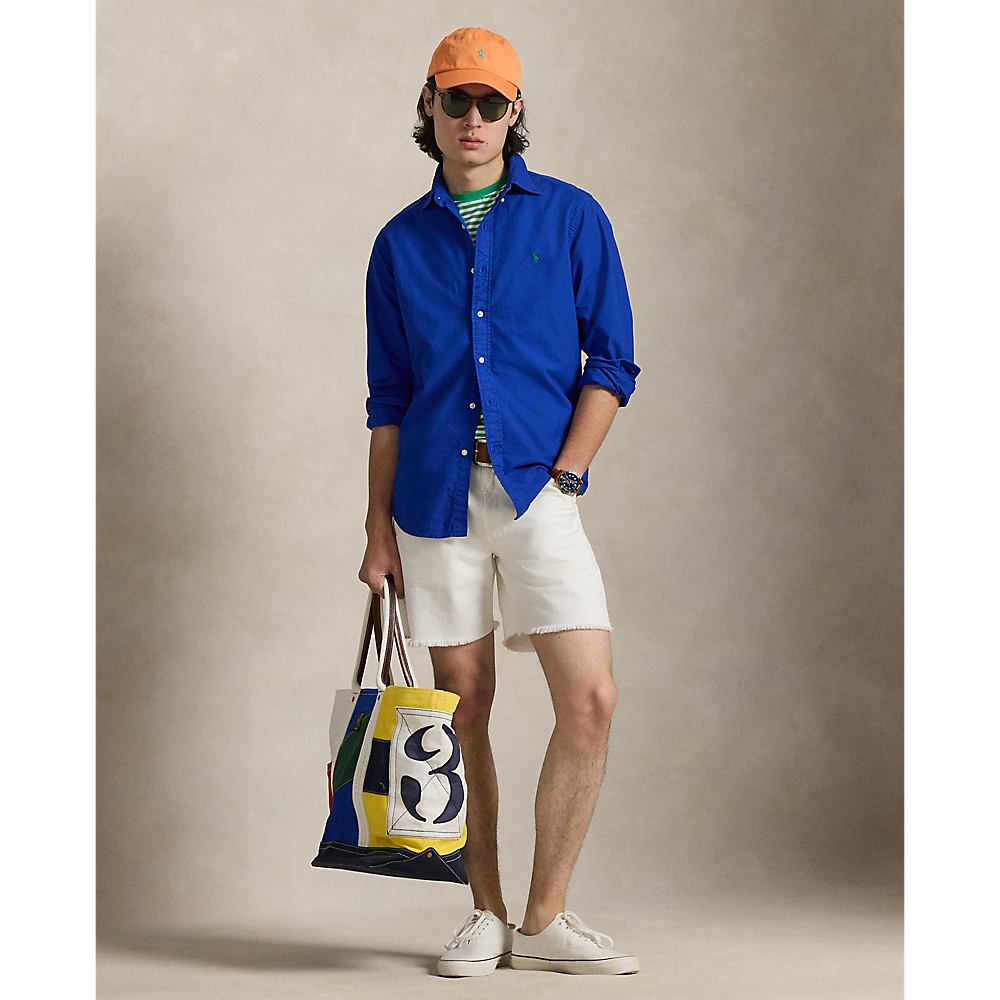 Polo Ralph Lauren - Custom Fit Garment Dyed Oxford Shirt - Pacific Royal